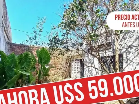 Venta Casa Lote Propio 3 Ambientes con Patio, Garage, Galpón