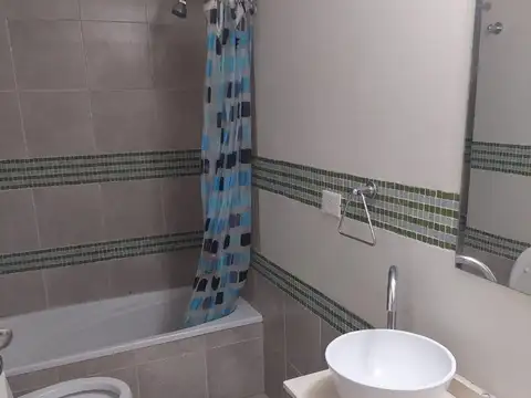 Departamento 2 ambientes con 2 baños