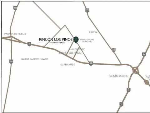 Terreno en Venta en Los Pinos, USD 45.000
