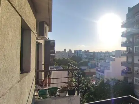 Alquiler Departamento 2 AMBIENTES en Caballito con balcon y terraza con parrilla privada