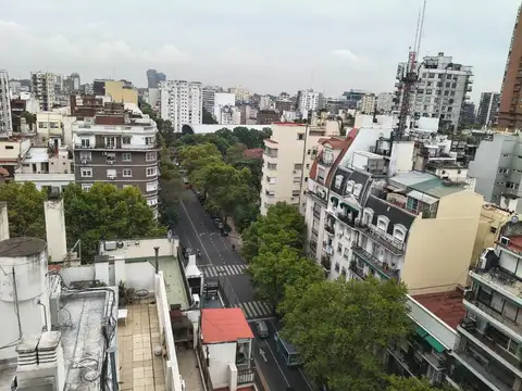 Alquiler dos ambientes a nuevo, muy luminoso en Barrancas de Belgrano