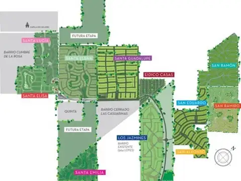 Terreno en Venta en Pilar Del Este, USD 21.000