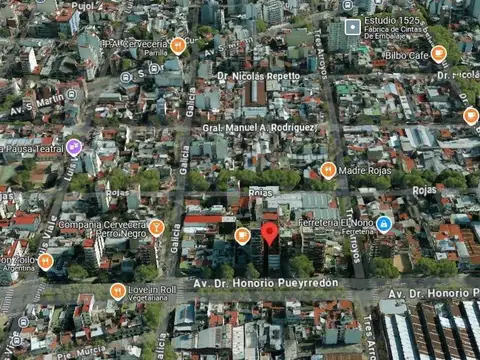 Avenida Doctor Honorio Pueyrredón e/ Tres Arroyos y Galicia