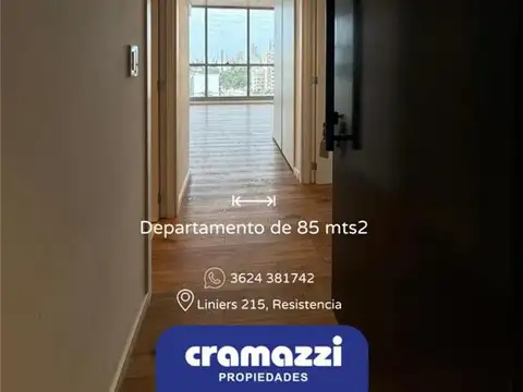 Departamento 3 ambientes con 1 baño