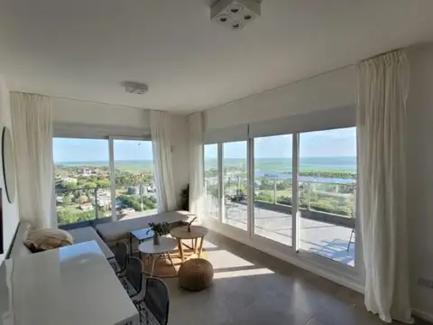 Alquiler Temporal, Tango 12 C, 1 Dormitorio, 2 Baños, Terraza Con Parrillero, Vista Al Rio  