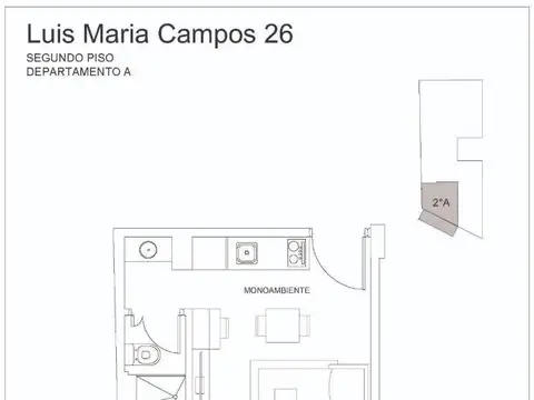Departamento en el emprendimiento CALIX Palermo