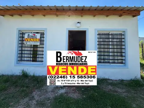 Venta Casa 3 Ambientes Sola En Lote Oportunidad Calle 8 Esquina 88 Mar Del Tuyu