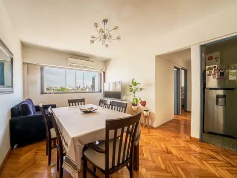 4 ambientes con lavadero amoblado en alquiler temporario en Almagro