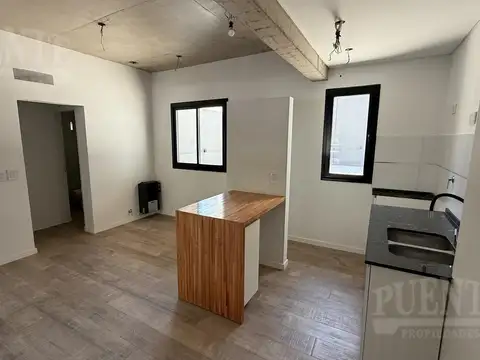 Departamento 2 ambientes con 1 baño