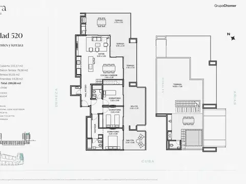 Departamento - Nuñez