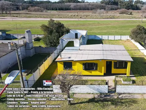 VENTA CASA 2 DORM. EN VILLA CACIQUE