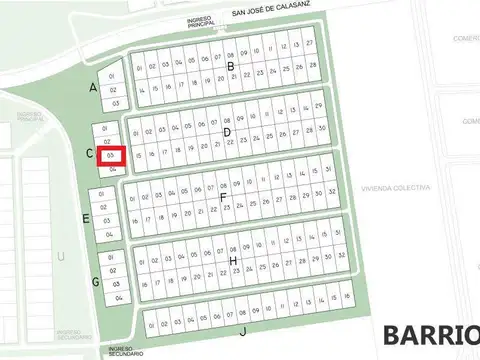 EN VENTA – Lote 3, Manzana C | Country Los Pasos del Jockey 4 – Paso del Puente