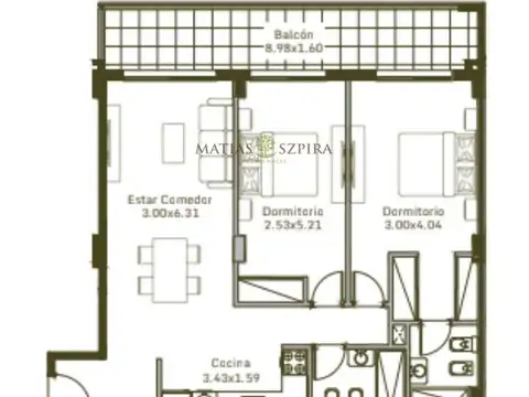 Departamento en Venta A Estrenar