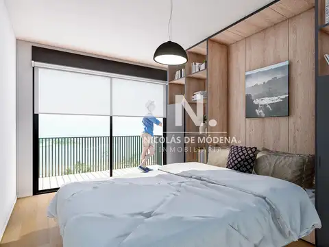 Venta Monoambiente A Pasos de la rambla. Parque Rodo - Montevideo.Ideal Para Renta!