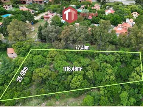 Terreno en Venta 77  mts Frente