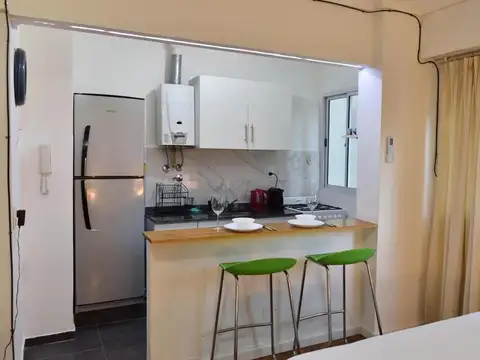 DEPARTAMENTO MONOAMBIENTE EN VENTA AMOBLADO-BARRANCAS