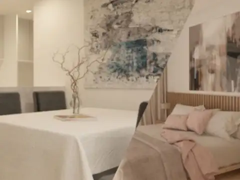 Departamento 3 ambientes con 2 baños