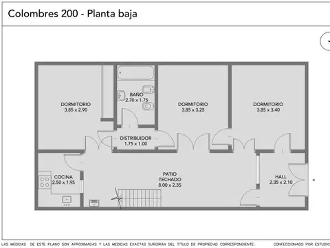 Departamento en Venta en Almagro, USD 160.900
