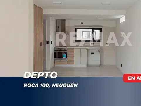 ALQUILER A ESTRENAR 1 DORM. CON COCHERA.CENTRO NQN