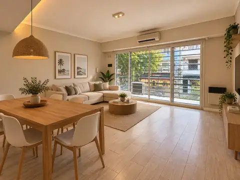 Departamento 3 Ambientes Apto Profesional / Vivienda en La Lucila | 2 Baños | Balcón al Frente
