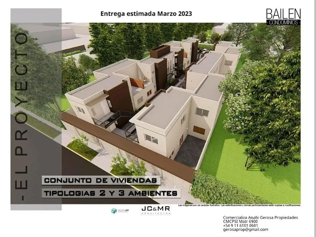 BAILEN CONDOMINIOS de  1 y 2 Dormitorios