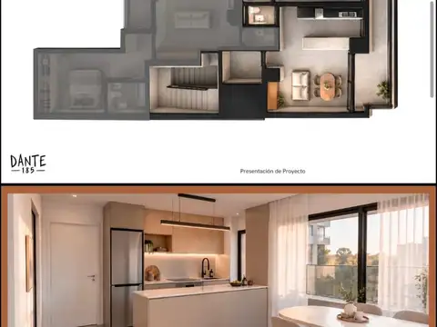 Departamento en Venta de 2 ambientes