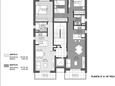 Departamento en Venta de 3 ambientes