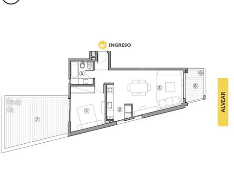 Departamento en Venta en Nuestra Señora De Lourdes, Rosario