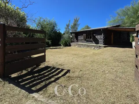 CASA DE MADERA CON 3 DOR Y GRAN TERRENO. IDEAL PARA COMPLEJO TURÍSTICO EN VILLA SANTA CRUZ DEL LAGO