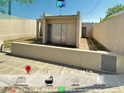 Casa en venta con todos los servicios