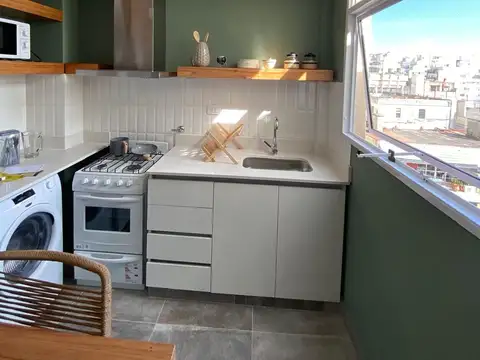 Departamento 2 ambientes con 1 baño