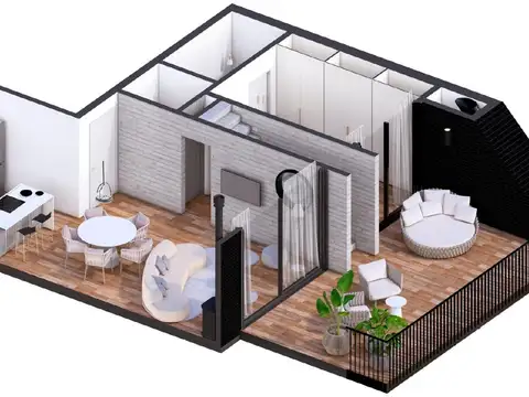 Departamento en Venta de 2 ambientes