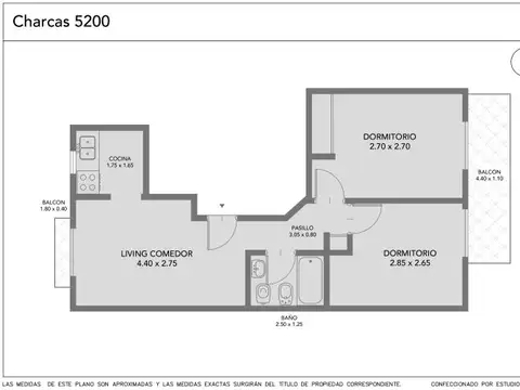 Departamento en Venta de 3 ambientes