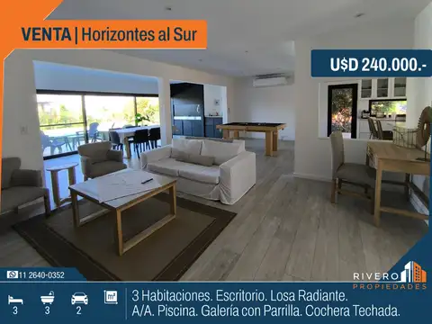 Casa en alquiler 3 habitaciones Horizontes al Sur