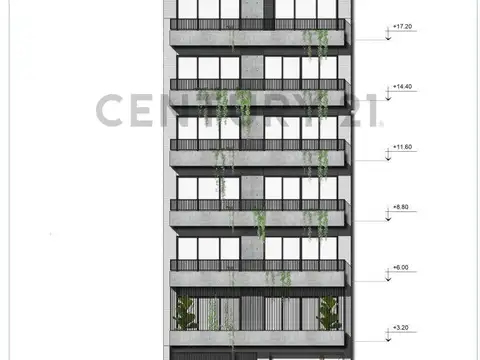 Venta de Lote 8.66 x 32.45 en Villa Crespo - planos aprobado