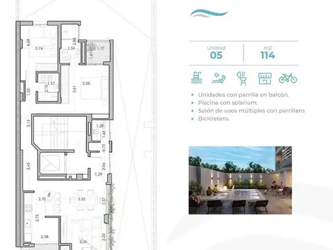 Departamento en Venta en Pichincha, USD 239.400