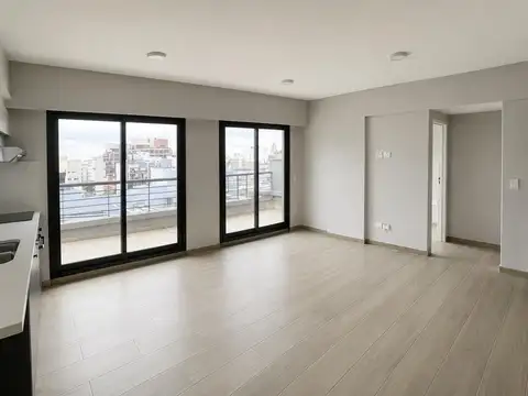 Espectacular departamento de 2 ambientes con balcón terraza
