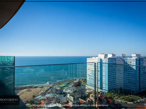 VENTA DEPARTAMENTO 3 AMBIENTES VISTA AL MAR CON COCHERA CUBIERTA A ESTRENAR