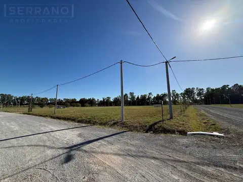 Terreno en Venta 20  mts Frente