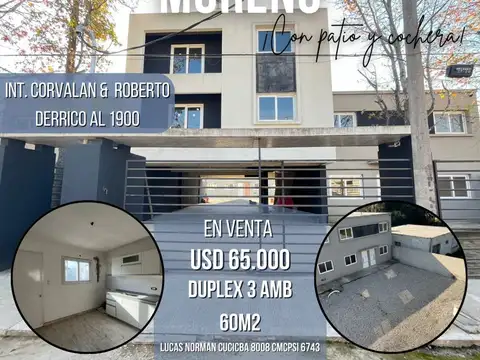 Depto Moreno financia