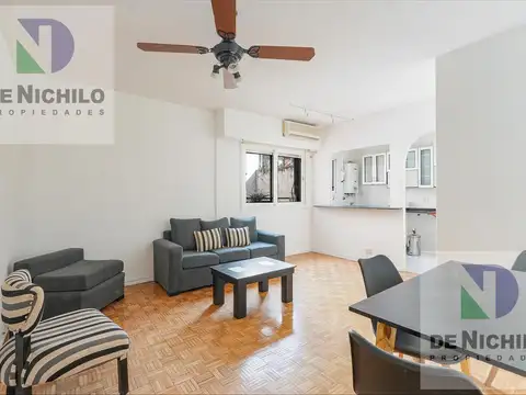 Departamento 2 ambientes con 1 baño
