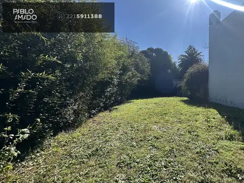 Terreno en Venta 30  mts Fondo