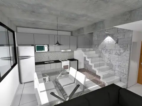 TRIPLEX  A ESTRENAR 1 DORMITORIO + ESCRITORIO Y/O VESTIDOR