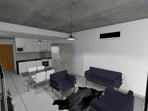 TRIPLEX  A ESTRENAR 1 DORMITORIO + ESCRITORIO Y/O VESTIDOR