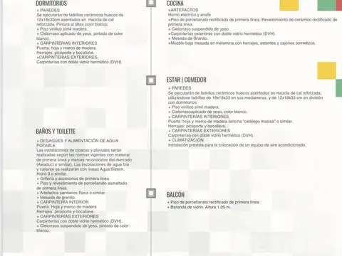 Departamento  Monoambiente en POZZO ABBES entrega Julio 2025