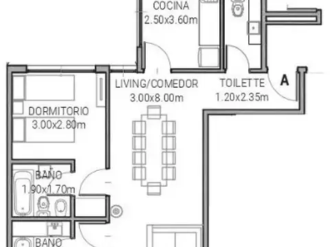 Rivadavia 15500, Piso 3