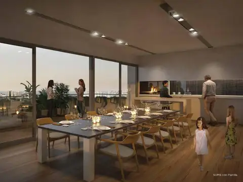 Departamento Monoambiente con 1 baño