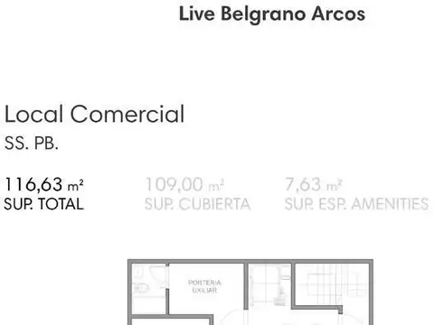 Departamento en Venta de Monoambiente