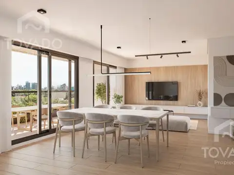 En construcción! 3 Ambientes en Edificio de categoría en Colegiales!