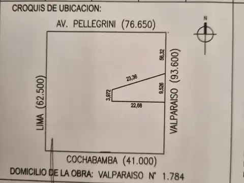 valparaiso al 1700